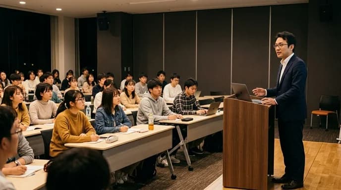 登壇:大学2年生向けキャリアガイダンスを担当しました